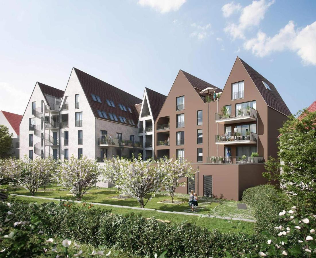 Apartment Metzingen Outlet City Business Zentral Modern Eksteriør bilde