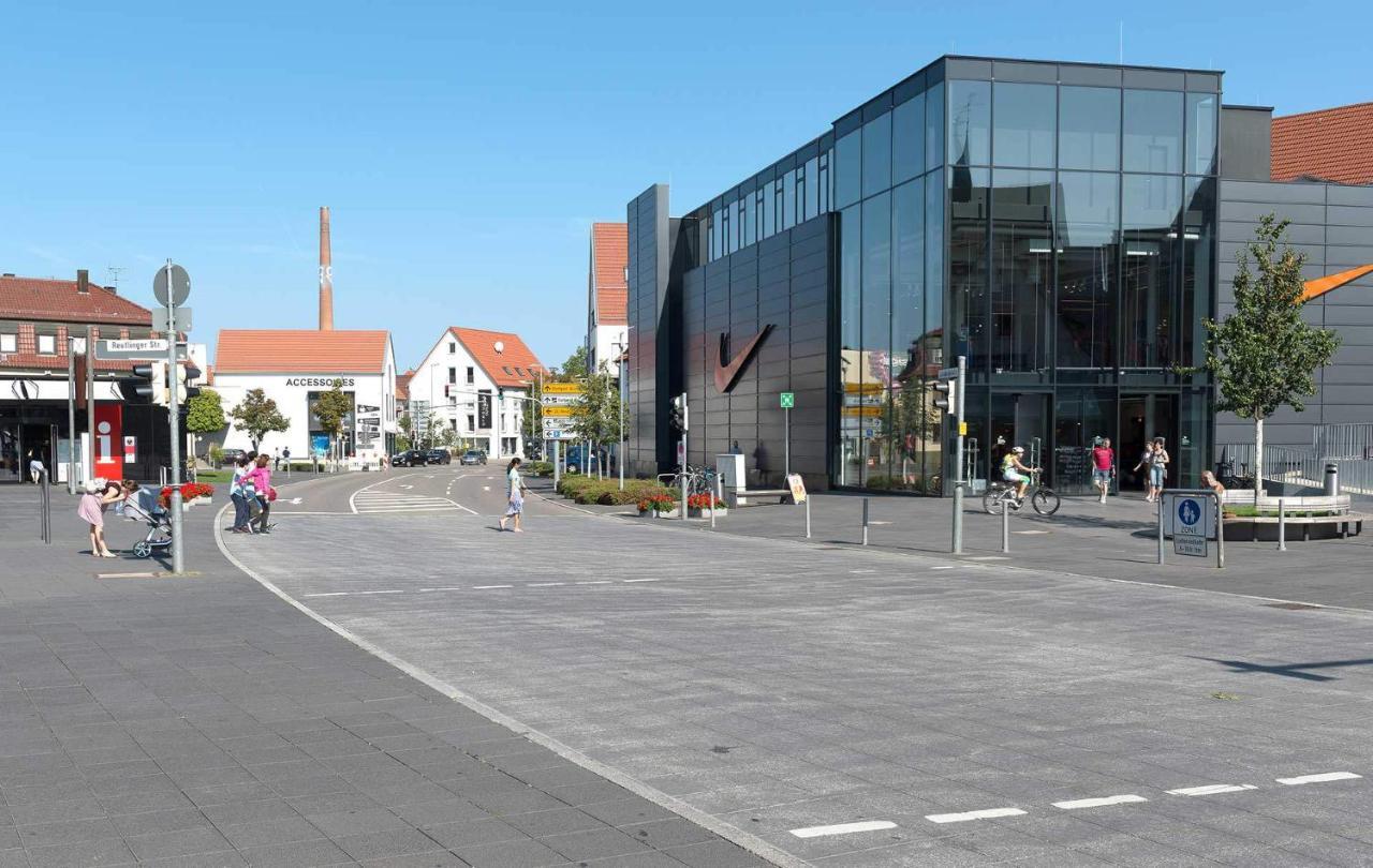 Apartment Metzingen Outlet City Business Zentral Modern Eksteriør bilde